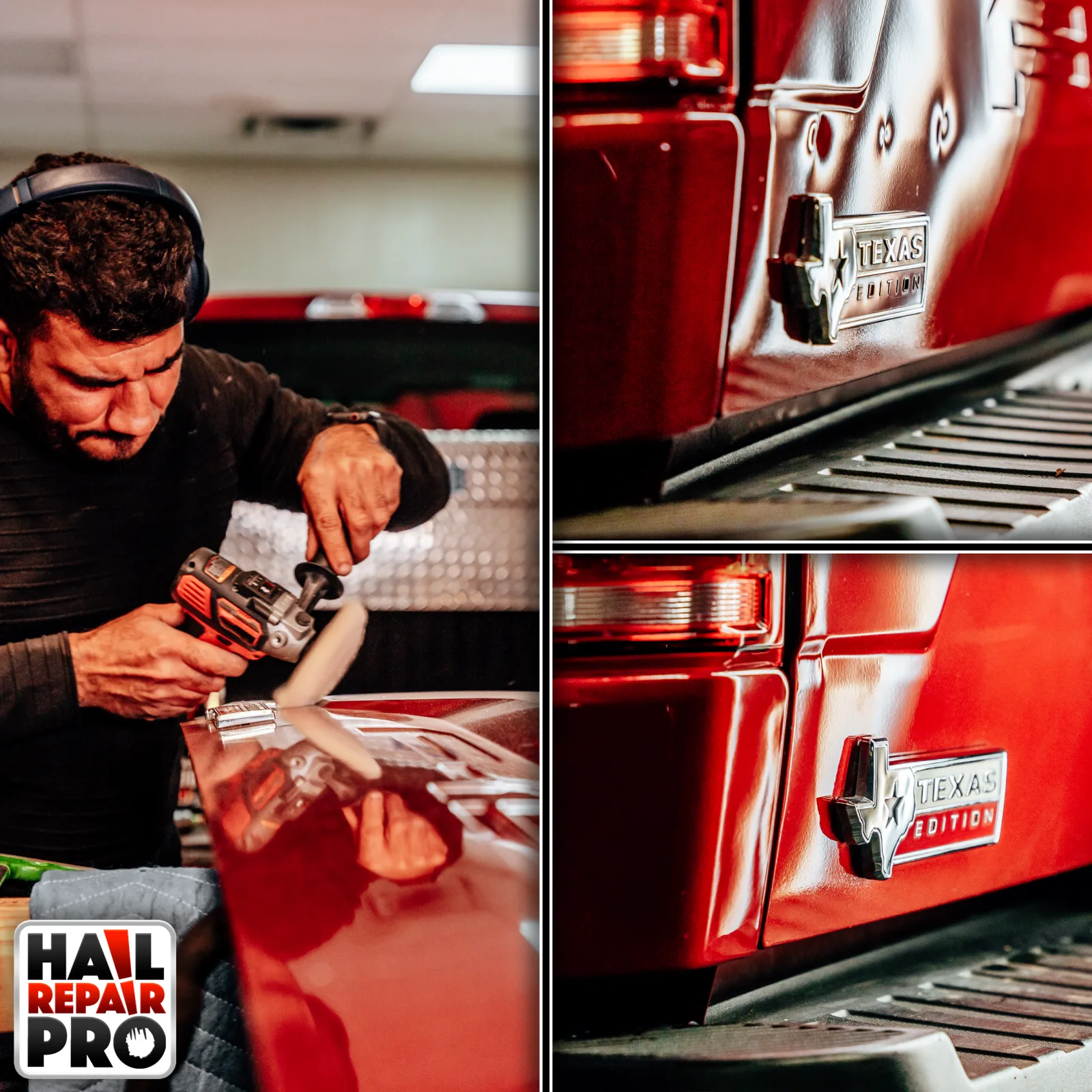 Ford paint correction and polish before and after — Lubbock, TX paint and body